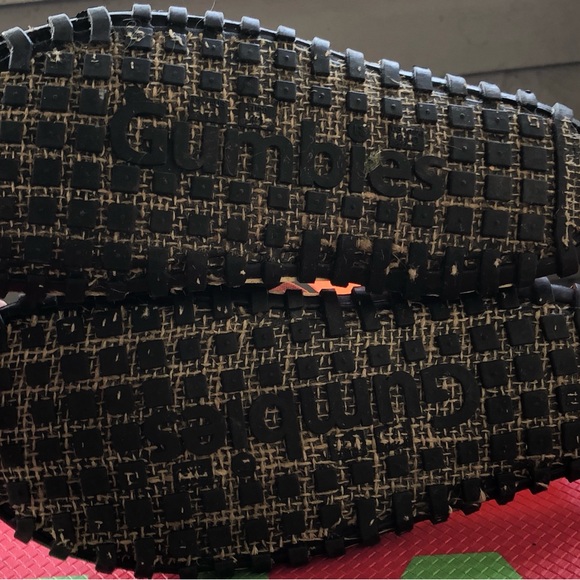 Gumbies DUCKBILL Toe Post Sandals Beach Surfer Summer Flip Flops Size 8/9 - Picture 13 of 13